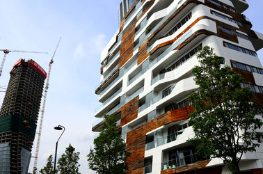 MILANO grattacieli e quartiere CITY LIFE. Fotografie di Giulio Azzarello &copy;2016.