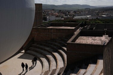 LA CHIESA MADRE a Gibellina nel Belice in Sicilia. Fotografie di Giulio Azzarello &copy;2014.