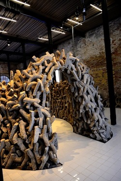 VENEZIA Padiglione Emirati Arabi Arsenale. Biennale Arch. Cont. Fotografie di Giulio Azzarello &copy;2022.