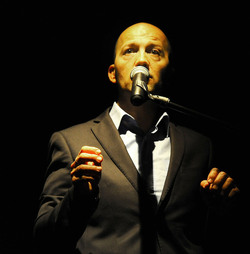 DARIO FERRARI E NINA LOMBARDINO attori italiani. Fotografie di Giulio Azzarello &copy;2014.