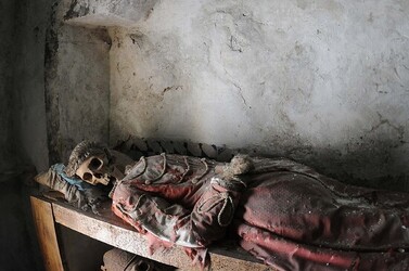 LE CATACOMBE dei cappuccini a Palermo in Sicilia. Fotografie di Giulio Azzarello &copy;2014.