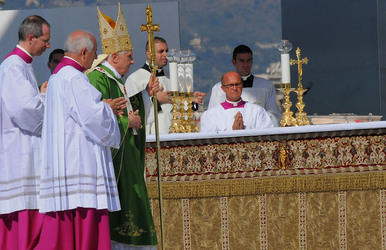 IL PAPA A PALERMO Papa Bendetto XVI. Fotografie di Giulio Azzarello ©2010 14.