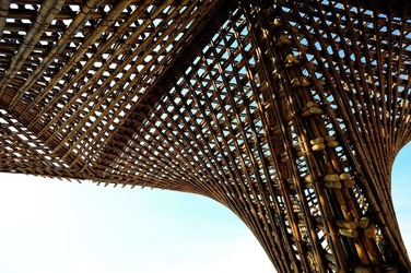 STRUTTURA di LEGNO BIENNALE di ARCHITETTURA di VENEZIA. Foto di G.Azzarello ©2018. STRUTTURA di LEGNO BIENNALE di ARCHITETTURA di VENEZIA. Foto di G.Azzarello ©2018.