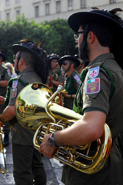 RADUNO di Bersaglieri. Fotografie di Giulio Azzarello &copy;2016.