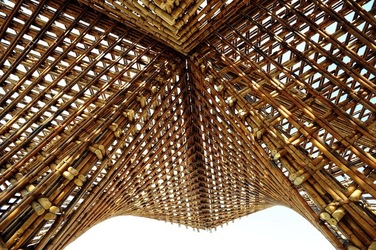 STRUTTURA di LEGNO BIENNALE di ARCHITETTURA di VENEZIA. Foto di G.Azzarello ©2018. STRUTTURA di LEGNO BIENNALE di ARCHITETTURA di VENEZIA. Foto di G.Azzarello ©2018.