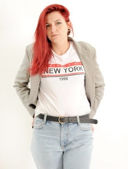 LUCREZIA artista modella attrice. Fotografie di Giulio Azzarello &copy;2018.