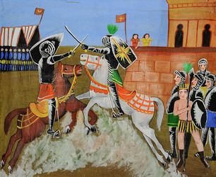 OPERA DEI PUPI dei maestri Mimmo e Nino Cuticchio. Fotografie di Giulio Azzarello &copy;2014.