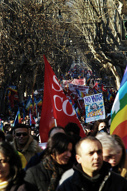 MANIFESTAZIONE per la PACE. Fotografie di Giulio Azzarello ©2014. MANIFESTAZIONE per la PACE. Fotografie di Giulio Azzarello ©2014.