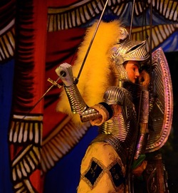 OPERA dei PUPI di Mimmo e Giacomo Cuticchio. Fotografia di Giulio Azzarello ©2020. OPERA dei PUPI di Mimmo e Giacomo Cuticchio. Fotografia di Giulio Azzarello ©2020.