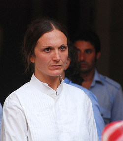 VANESSA BEECROFT allo Spasimo di Palermo alcuni momenti. Fotografie di Giulio Azzarello &copy;2014.