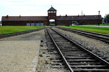 AUSCHIWITZ BIRKENAU il luogo della storia il campo. Fotografie di Giulio Azzarello &copy;2016.