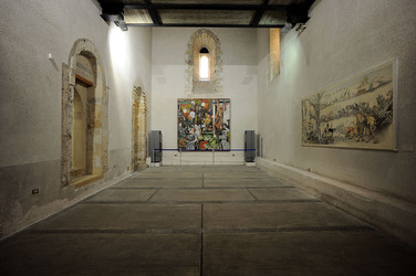 LA SALA DEGLI ARCHI allo Steri di Palermo. Fotografie di Giulio Azzarello &copy;2014.