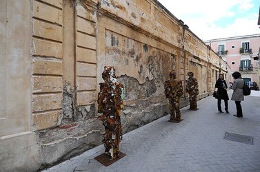 SIRACUSA arte a Ortiggia. Fotografie di Giulio Azzarello &copy;2014.