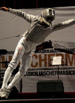 ESERCIZIO DI SCHERMA fotografie di Giulio Azzarello &copy;2014.