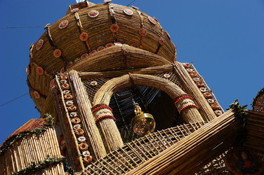 GLI ARCHI DI PASQUA a San Biagio Platani in Sicilia. Fotografie di Giulio Azzarello &copy;2014.