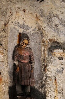 LE CATACOMBE dei cappuccini a Palermo in Sicilia. Fotografie di Giulio Azzarello &copy;2014.