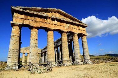 SEGESTA sito archeologico. Fotografie di Giulio Azzarello ©2018.