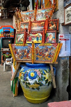 CARRETTO tipico siciliano palermitano. Fotografie di Giulio Azzarello &copy;2014.