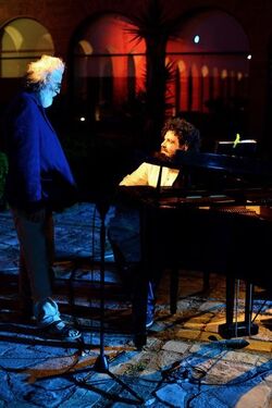 GIUSEPPE di BELLA artista musicista. Fotografie di Giulio Azzarello &copy;2020.