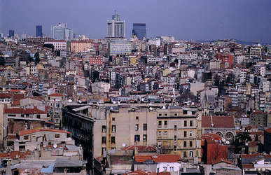 ISTAMBUL in Turchia panoramiche e particoalri. Fotografie di Giulio Azzarello &copy;2014.