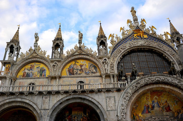PIAZZA SAN MARCO A VENEZIA fotografie di Giulio Azzarello &copy;2016.