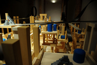 Installazione di Anne Clemence DeGrollee alla GAM di Palermo. Fotografie di Giulio Azzarello ©2017. Installazione di Anne Clemence DeGrollee alla GAM di Palermo. Fotografie di Giulio Azzarello ©2017.