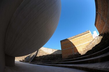 LA CHIESA MADRE a Gibellina nel Belice in Sicilia. Fotografie di Giulio Azzarello &copy;2014.