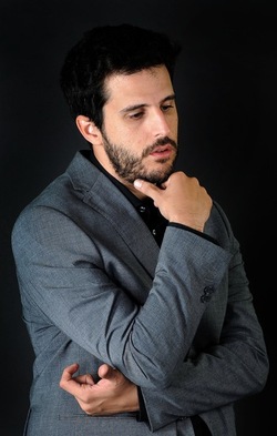 ALESSANDRO ACCARDI attore italiano. Fotografie di Giulio Azzarello &copy;2018.