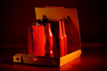 PIZZA ROSSA. Fotografia di Giulio Azzarello ©2023.