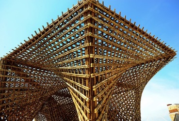 STRUTTURA di LEGNO BIENNALE di ARCHITETTURA di VENEZIA. Foto di G.Azzarello ©2018. STRUTTURA di LEGNO BIENNALE di ARCHITETTURA di VENEZIA. Foto di G.Azzarello ©2018.