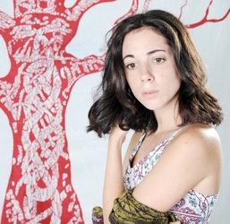 ISABELLA SCIORTINO attrice italiana. Fotografie di Giulio Azzarello &copy;2018.