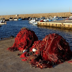 RETI DA PESCA. Fotografie di Giulio Azzarello &copy;2022.