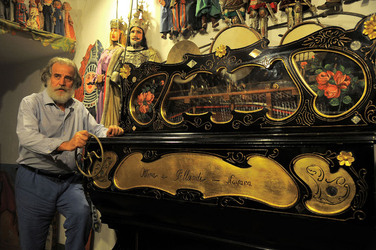 MIMMO CUTICCHIO puparo siciliano ritratti. Fotografie di Giulio Azzarello &copy;2014.