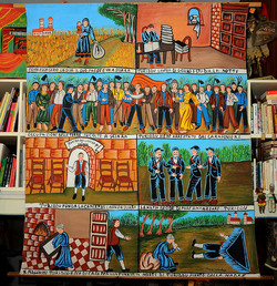 OPERA DEI PUPI dei maestri Mimmo e Nino Cuticchio. Fotografie di Giulio Azzarello &copy;2014.