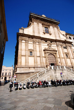 CHIESA DI S.CATERINA a Palermo. Fotografie di Giulio Azzarello &copy;2014.