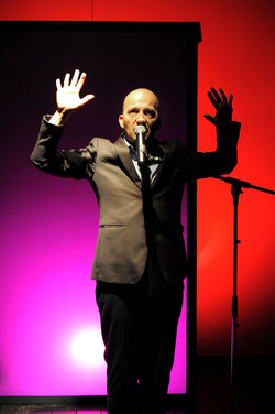 DARIO FERRARI E NINA LOMBARDINO attori italiani. Fotografie di Giulio Azzarello &copy;2014.