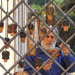 MIMMO CUTICCHIO puparo siciliano ritratti. Fotografie di Giulio Azzarello &copy;2014.