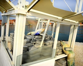 BIENNALE DI VENEZIA Arti Contemporanee Arsenale. Fotografie di Giulio Azzarello &copy;2020.