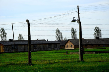 AUSCHIWITZ BIRKENAU il luogo della storia il campo. Fotografie di Giulio Azzarello &copy;2016.