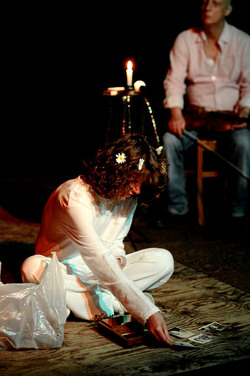 CLOCHARD uno spettacolo di e con Ludovico Caldarera. Fotografie di Giulio Azzarello &copy;2017.