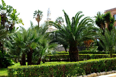 VILLA BONANNO a Palermo. Fotografie di Giulio Azzarello &copy;2016.