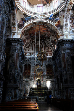 CHIESA DI S.CATERINA a Palermo. Fotografie di Giulio Azzarello &copy;2014.