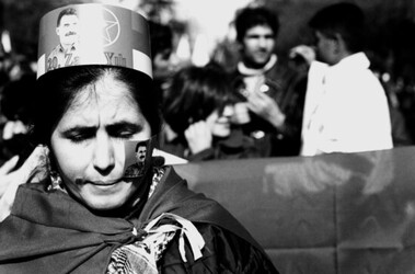 MANIFESTAZIONE per la pace nel curdistan turco. Fotografie di Giulio Azzarello &copy;2014.
