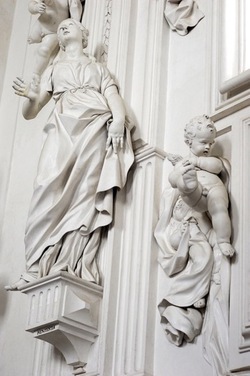 GLI STUCCHI DI GIACOMO SERPOTTA. Fotografie di Giulio Azzarello &copy;2018.