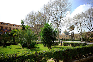 VILLA BONANNO a Palermo. Fotografie di Giulio Azzarello &copy;2016.