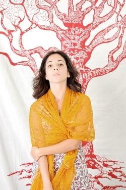 ISABELLA SCIORTINO attrice italiana. Fotografie di Giulio Azzarello &copy;2018.