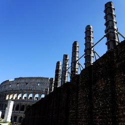 FORI IMPERIALI Roma. Fotografie di Giulio Azzarello &copy;2020.