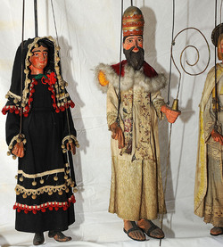 PUPI SICILIANI del 900 e dell 800. Collezione Cuticchio. Fotografie di Giulio Azzarello &copy;2014.