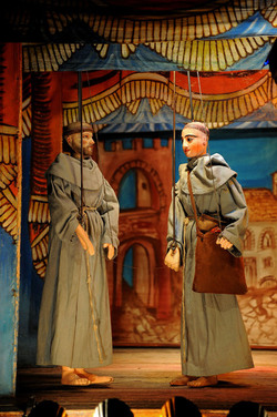 SAN FRANCESCO all Opera dei Pupi di Mimmo Cuticchio. Ogni momento fotografie di Giulio Azzarello &copy;2014.