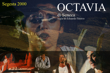 SEGESTA incontri all alba al Teatro Antico di Segesta in Sicilia. Fotografie e fotomontaggio di Giulio Azzarello &copy;2014.